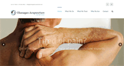 Desktop Screenshot of okanaganacupuncture.com